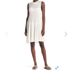 elif For Jordan Taylor Cover-Up Tank Dress Ivory